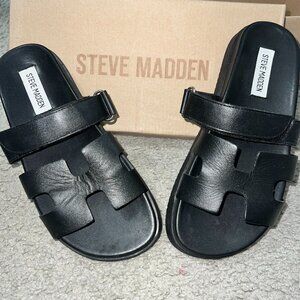 Mayven Black Leather